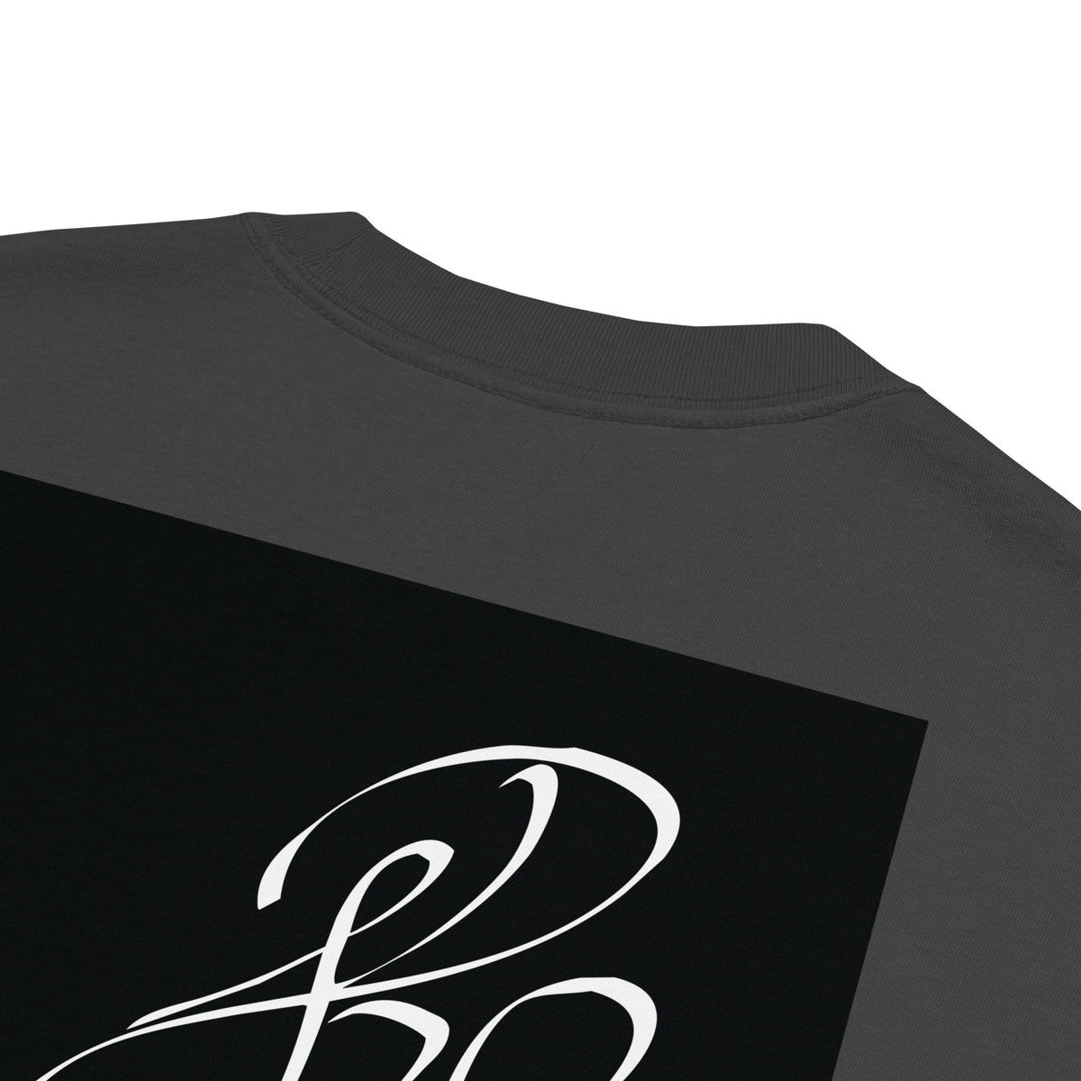 “FIRE” & CROWN™ box logo & design print [oversized faded t-shirt] — Photo 5