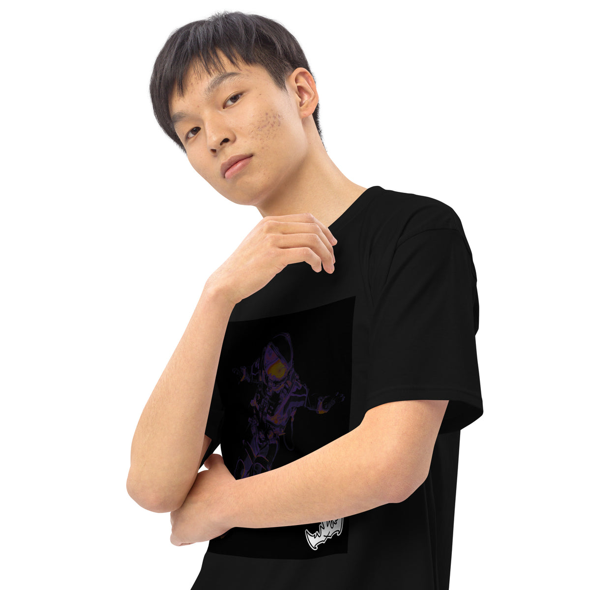 “INFINITE” & CROWN™ box logo & design print [men’s premium heavyweight tee] — Photo 38